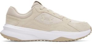 Under Armour CHARGED EDGE SUEDE Pánska voľnočasová obuv, béžová, veľkosť 44.5