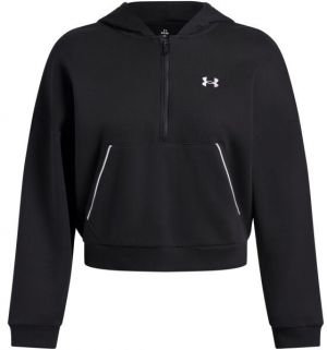 Under Armour RIVAL FLEECE PIPED Dámska mikina, čierna, veľkosť