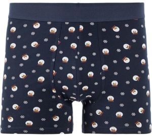 CELIO XMIBOGLOBE Pánske boxerky v darčekovom balení, tmavo modrá, veľkosť