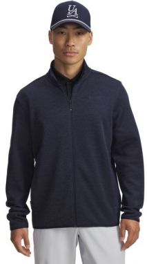 Under Armour DRIVE SWEATERFLEECE Pánska ľahká bunda, tmavo modrá, veľkosť L
