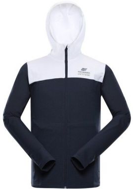 ALPINE PRO FANC Pánska funkčná mikina, tmavo modrá, veľkosť