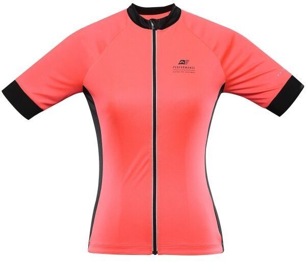 ALPINE PRO SAGENA Dámske cyklistické tričko, ružová, veľkosť