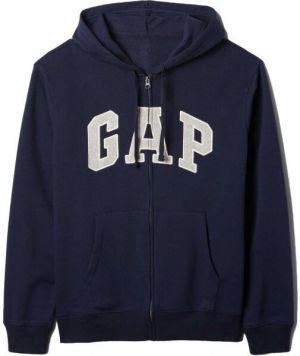 GAP CHL FZ ARCH Pánska mikina, tmavo modrá, veľkosť