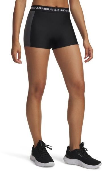 Under Armour HEATGEAR RIB SHORTY Dámske krátke nohavice, čierna, veľkosť S