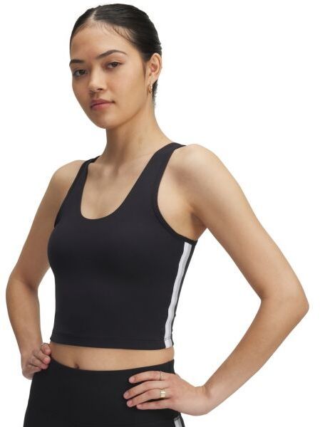 Under Armour MOTION SPORT TAPE TANK Dámsky top, čierna, veľkosť S