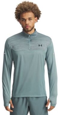 Under Armour TECH UTILITY 1/4 ZIP Pánska mikina, svetlo zelená, veľkosť L