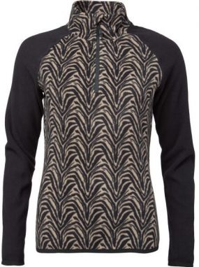 Willard SAHILA Dámska flísová mikina, čierna, veľkosť