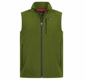 HOHENHORN ALLALIN Pánska outdoorová vesta, zelená, veľkosť XXXL