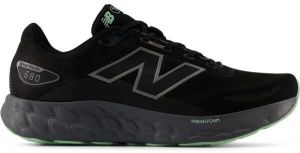 New Balance FRESH FOAM 680V8 WP Pánska bežecká obuv, čierna, veľkosť 45