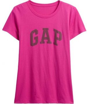 GAP V-SS LOGO CLASSIC TEE Dámske tričko, ružová, veľkosť