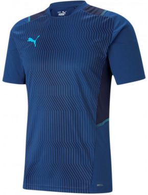 Puma TEAMCUP TRAINING JERSEY Pánsky dres, modrá, veľkosť