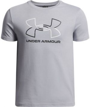 Under Armour GL FOUNDATION Chlapčenské tričko, sivá, veľkosť M