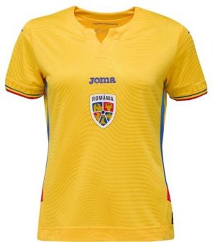 Joma FED. FUTBOL RUMANÍA 1ST WOMEN SHORT SLEEVE T-SHIRT Dámsky futbalový dres, žltá, veľkosť