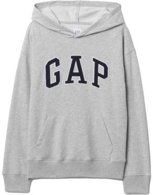 GAP V-FRCH FT BAS HERITAGE LOGO PO Chlapčenská mikina, sivá, veľkosť