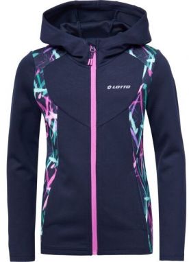 Lotto PABBY Dievčenská technická mikina, tmavo modrá, veľkosť 128-134