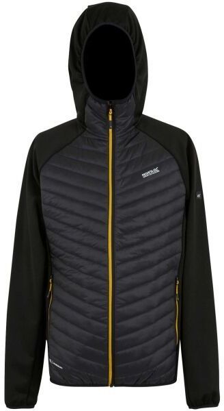 REGATTA OUTDOORS ANDRESON HYBRID Pánska bunda, tmavo sivá, veľkosť