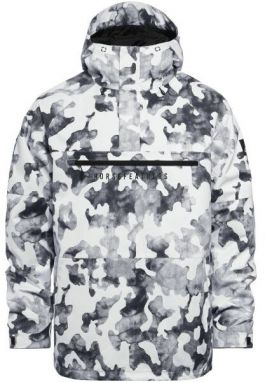 Horsefeathers DONNIE Pánska snowboardová bunda, biela, veľkosť