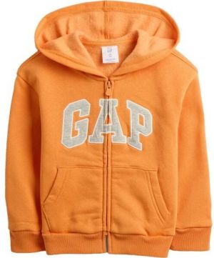 GAP V-FA NVLTY LOGO FZ Detská mikina, oranžová, veľkosť 5Y