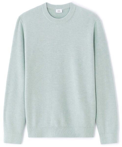 CELIO BEPIC Pánsky sveter, zelená, veľkosť