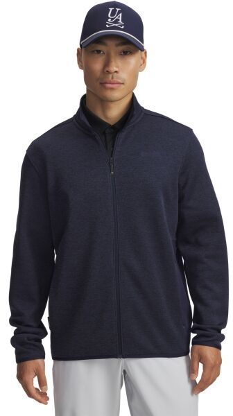 Under Armour DRIVE SWEATERFLEECE Pánska ľahká bunda, tmavo modrá, veľkosť M