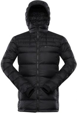 ALPINE PRO ROGIT Pánska prechodná bunda, čierna, veľkosť