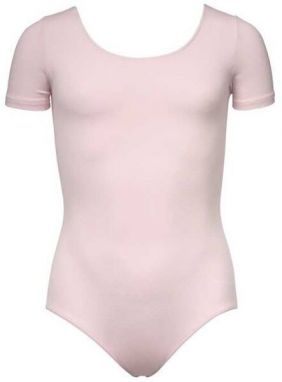PAPILLON LEOTARD SHORT SLEEVES Detský trikot na balet, ružová, veľkosť