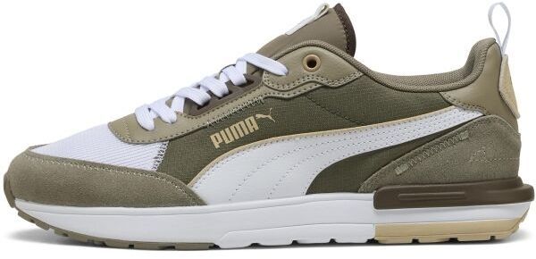 Puma R22 Pánska vychádzková obuv, khaki, veľkosť 42.5