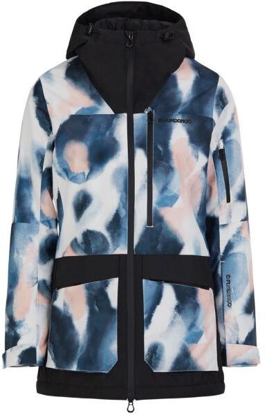 FUNDANGO POPLAR ECO JACKET Dámska lyžiarska/snowboardová bunda, mix, veľkosť