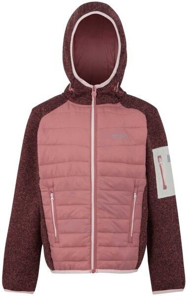 REGATTA OUTDOORS NEWHILL HYBRID JR Detská bunda, vínová, veľkosť