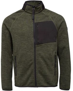 REGATTA OUTDOORS SALZANCE Pánska mikina, khaki, veľkosť