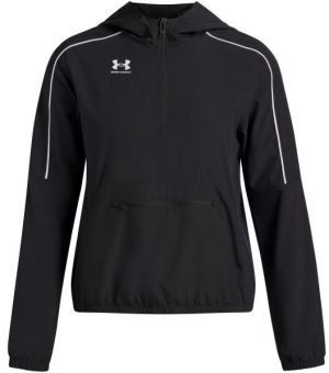 Under Armour CHALLENGER ANORAK Dámska futbalová bunda, čierna, veľkosť M