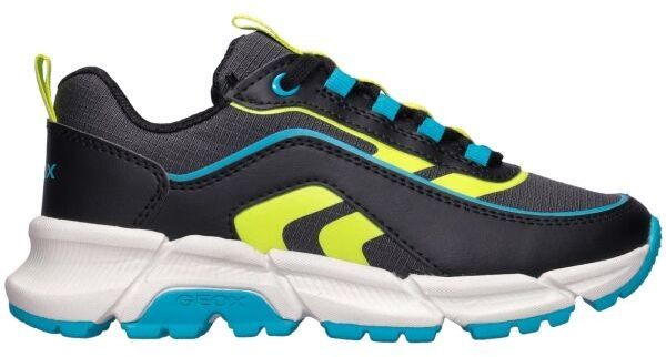 Geox J FLEXYPER PLUS B Detské tenisky, čierna, veľkosť