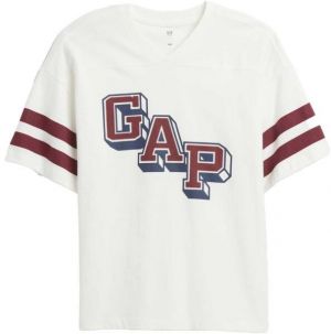 GAP V-SS ELV RELAXED JRSY GR Detské tričko, biela, veľkosť