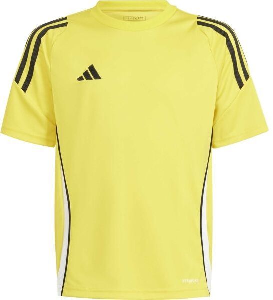 adidas TIRO24 JERSEY Y Chlapčenský futbalový dres, žltá, veľkosť