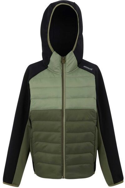 REGATTA OUTDOORS KIELDER IX HYBRID JR Detská bunda, zelená, veľkosť 7-8Y