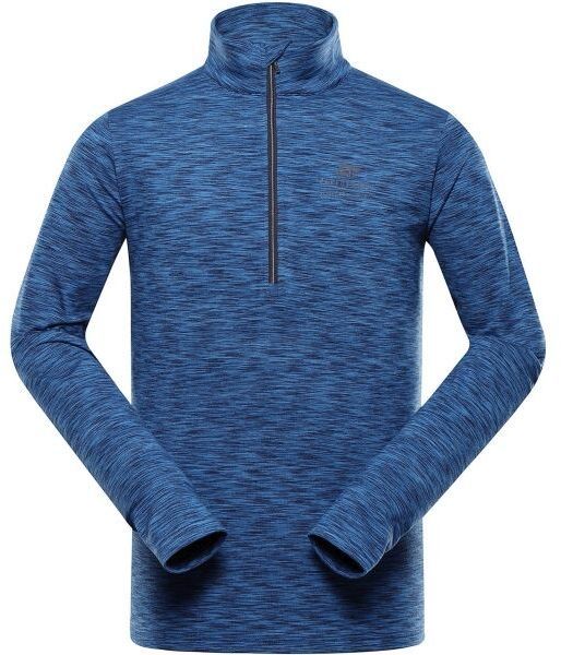 ALPINE PRO QAD Pánsky športový sveter, modrá, veľkosť