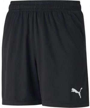 Puma TEAMRISE TRAINING SHORTS JR Chlapčenské futbalové šortky, čierna, veľkosť