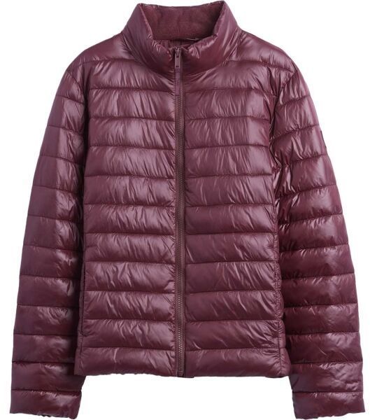 GAP V-FRCH LOGO LW PUFFER JKT Dámska prešívaná bunda, červená, veľkosť