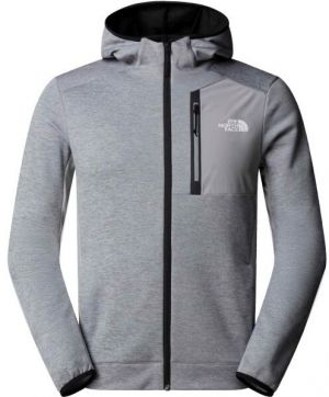 The North Face M MOUNTAIN ATHLETICS FLEECE FULL ZIP JAC Pánska flísová mikina, sivá, veľkosť