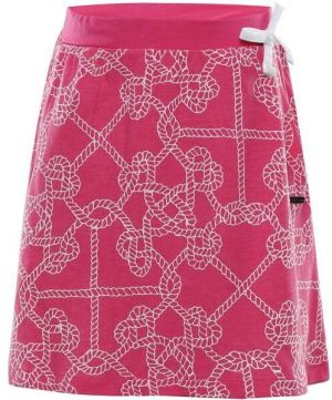 ALPINE PRO TARINO Detská letná sukňa, ružová, veľkosť 140-146