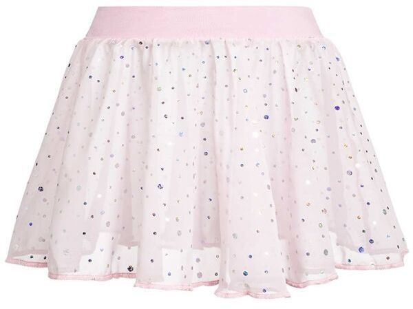 PAPILLON SKIRT Detská sukňa na balet, ružová, veľkosť 128-140