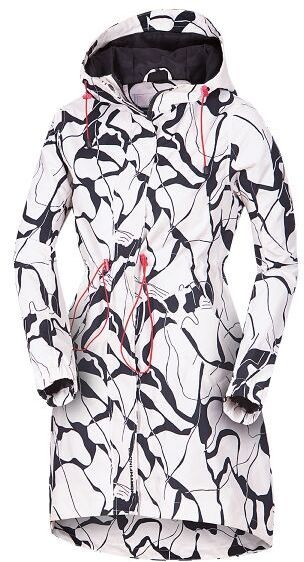 Northfinder BREANNE Dámska parka, biela, veľkosť