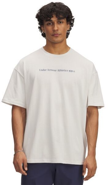 Under Armour HEAVYWEIGHT RUNNING SHOE Pánske tričko, biela, veľkosť L