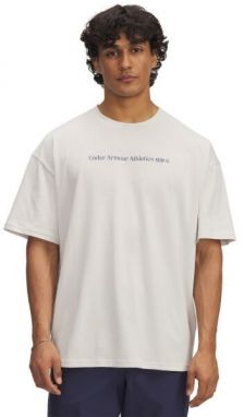 Under Armour HEAVYWEIGHT RUNNING SHOE Pánske tričko, biela, veľkosť L