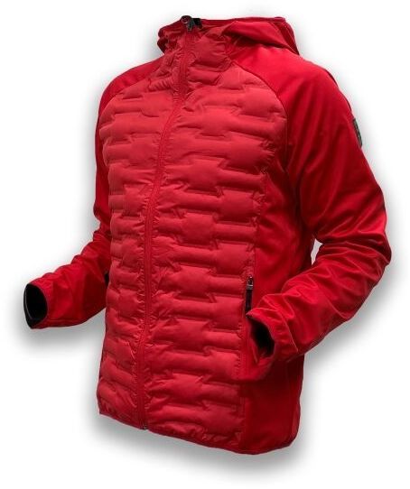 TRIMM ERWI HARD Pánska hybridná bunda, červená, veľkosť XXXL