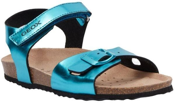 Geox J ADRIEL Dievčenské sandále, tyrkysová, veľkosť