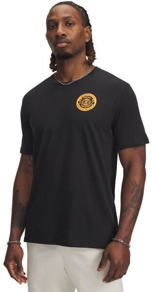 Under Armour ARMOUR CLUB Pánske tričko, čierna, veľkosť M