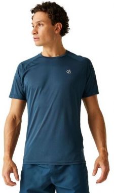 Dare2b ACCELERATE TEE Pánske funkčné tričko, tmavo modrá, veľkosť