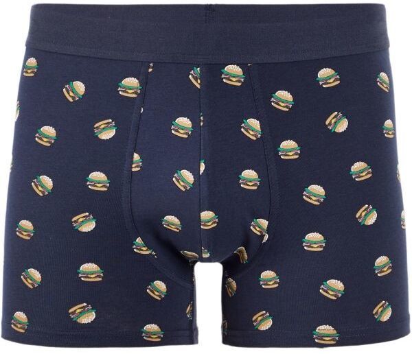 CELIO XMIBOBUGER Pánske boxerky v darčekovom balení, tmavo modrá, veľkosť