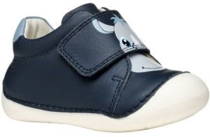 Geox B TUTIM Chlapčenská voľnočasová obuv, tmavo modrá, veľkosť